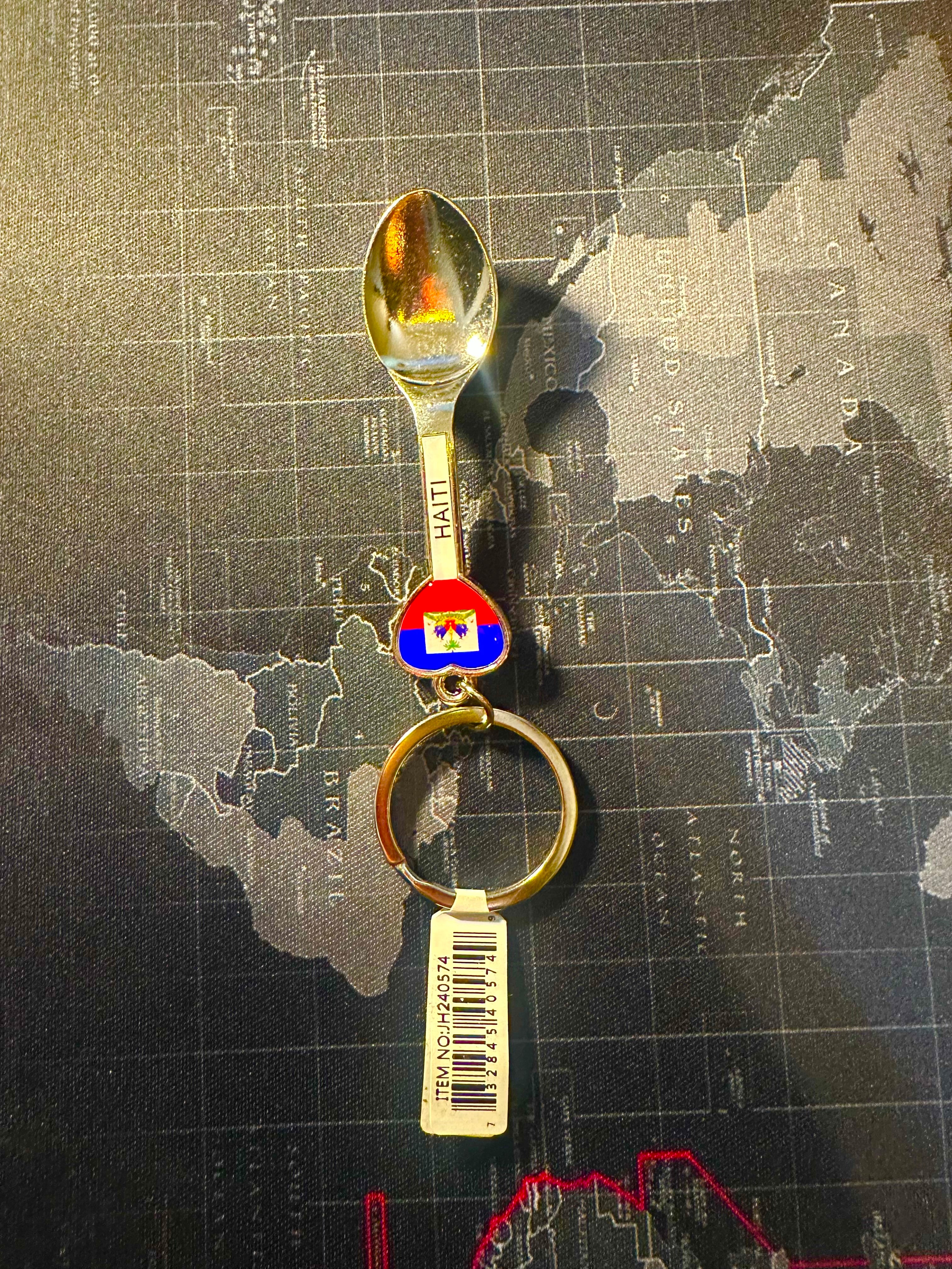 Haitian spoon bottle opener