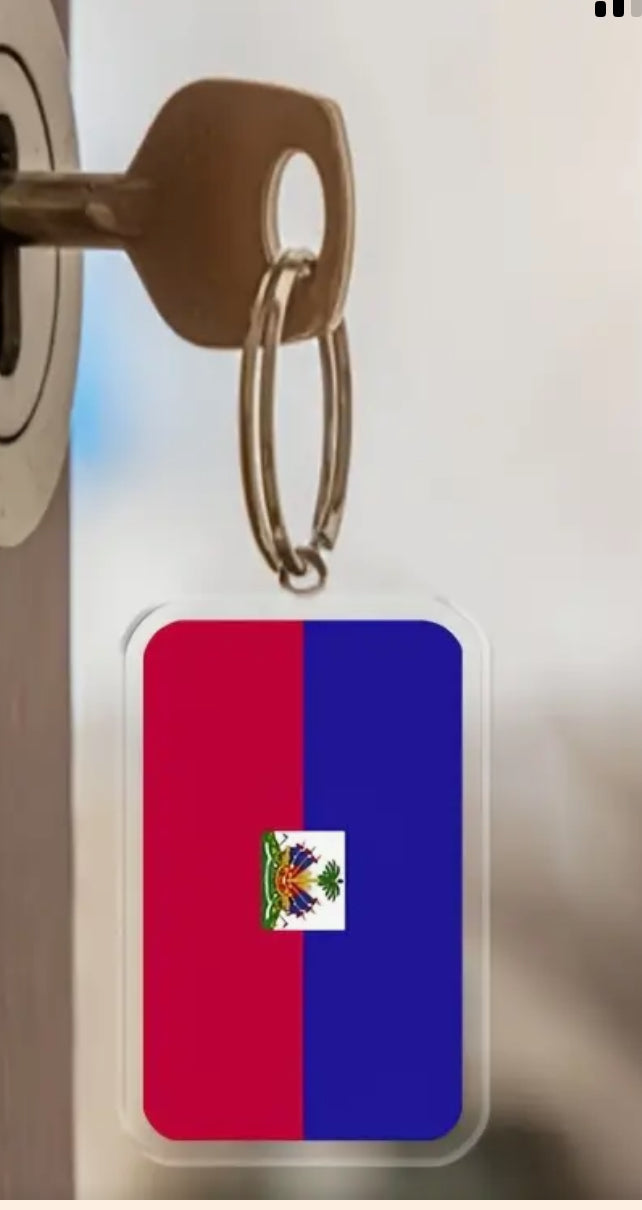 Haitian style keychain