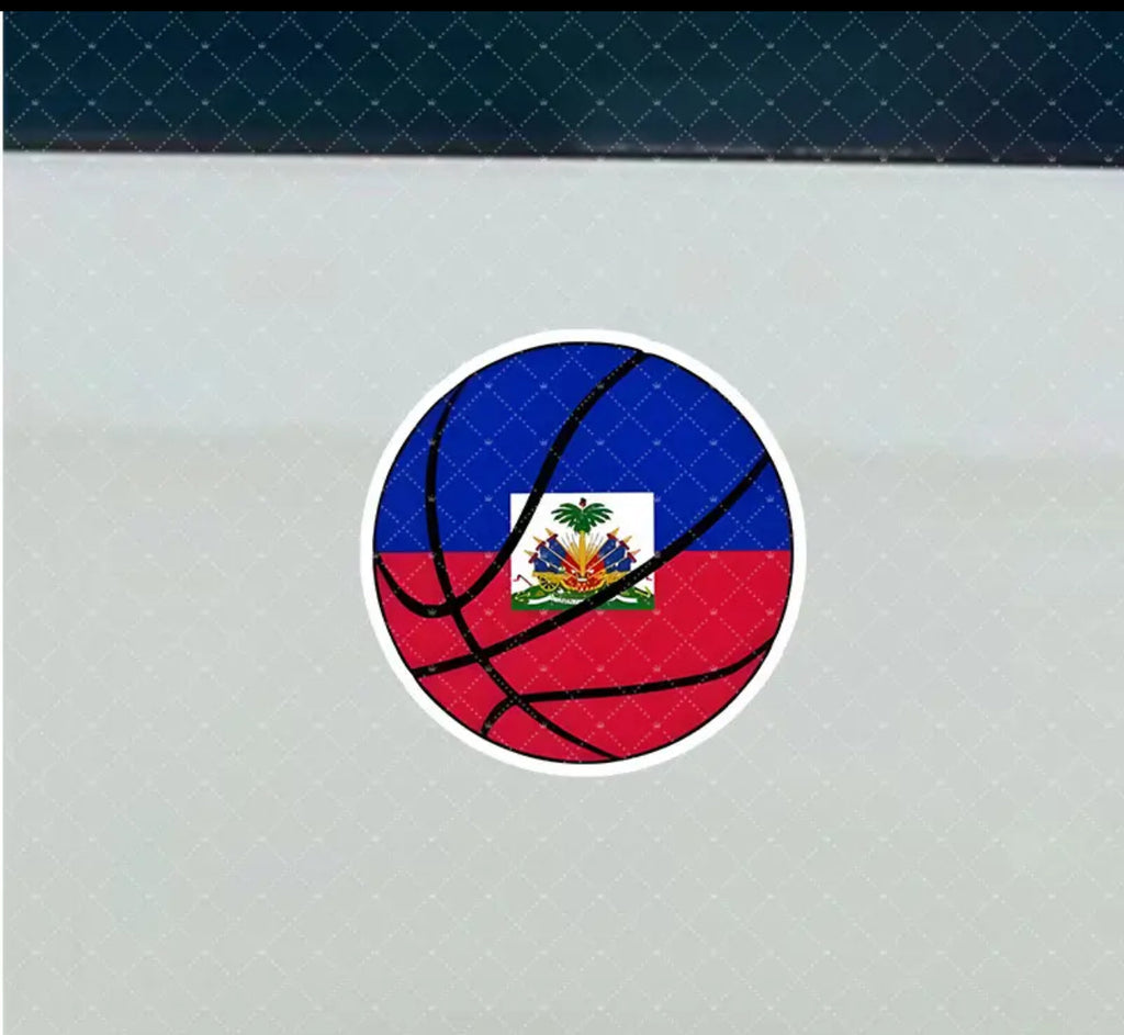 Haitian balloon sticker