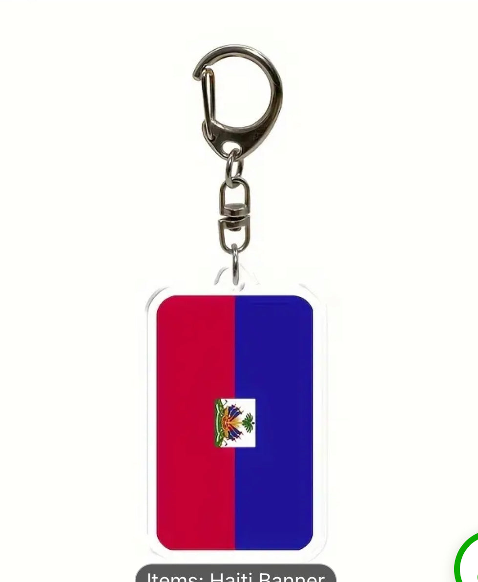 Haitian style keychain