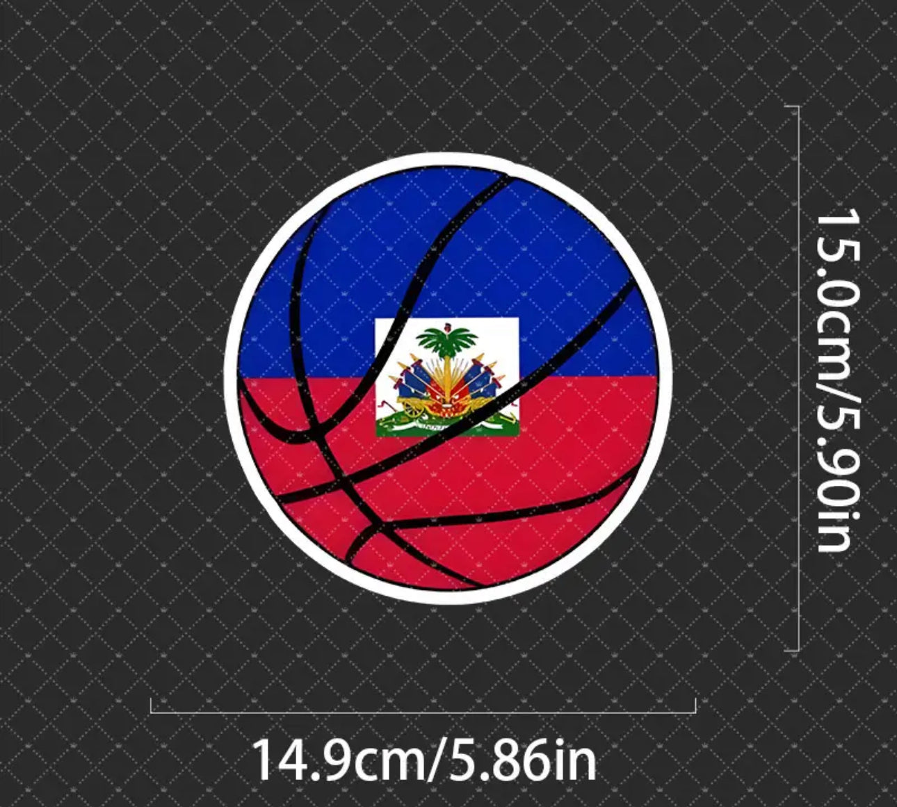 Haitian balloon sticker