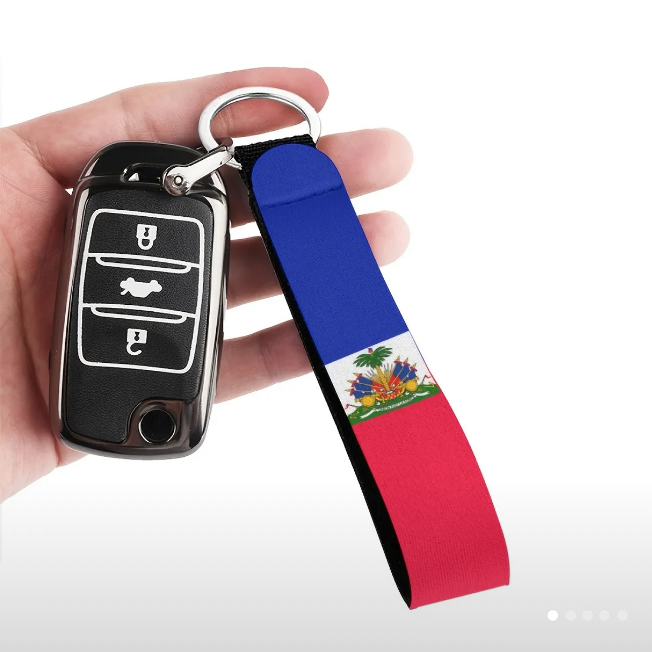 Haitian style keychain