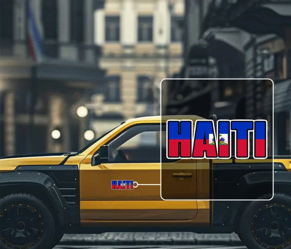 Haiti sticker
